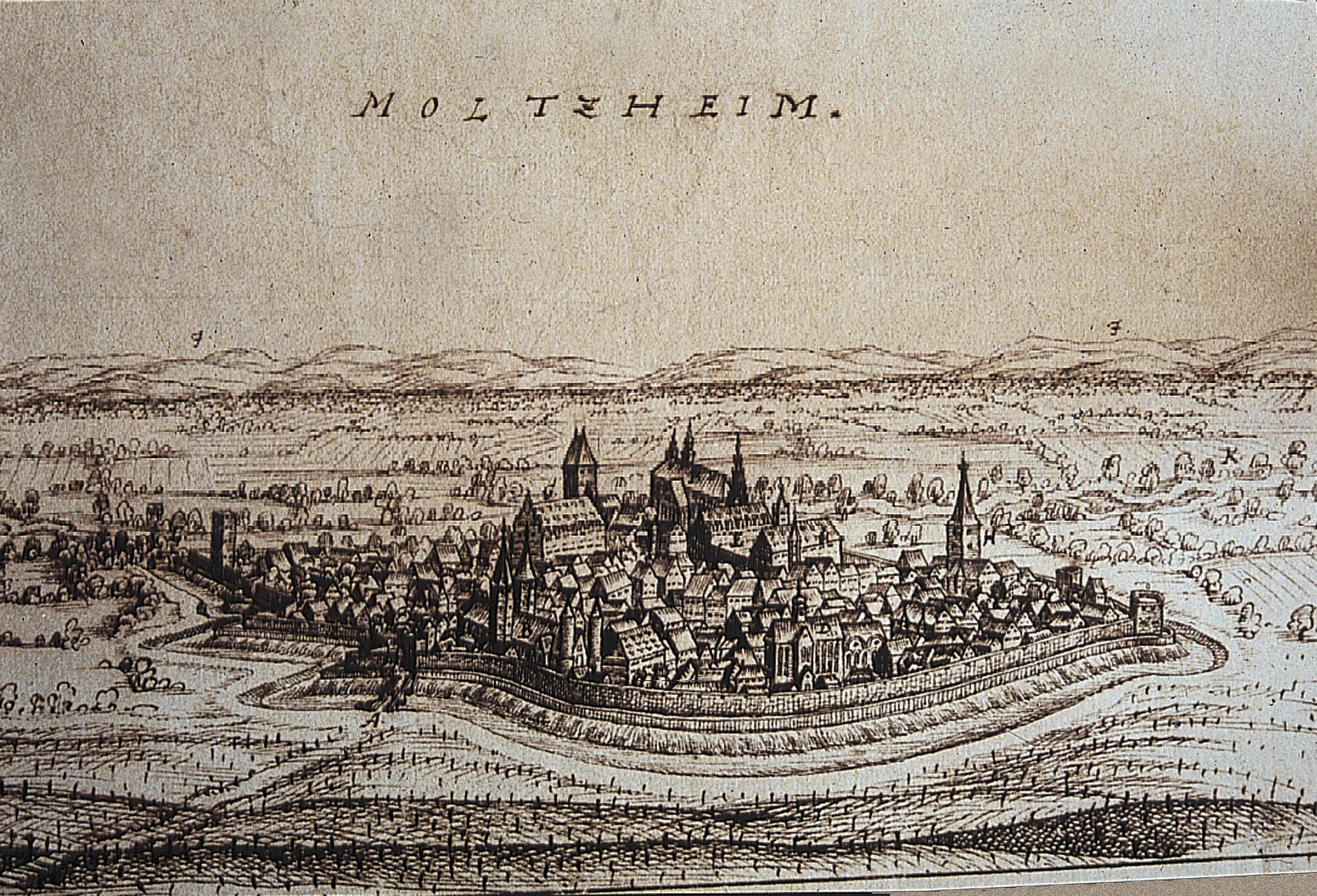 Parcours à travers la vieille ville